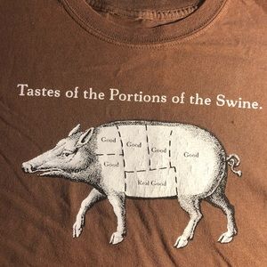 Vintage Pig T Shirt